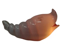 Pamono Ship Shell Lamp in Submerged Murano Glass by Lino Tagliapietra for Effetrè, 1960s