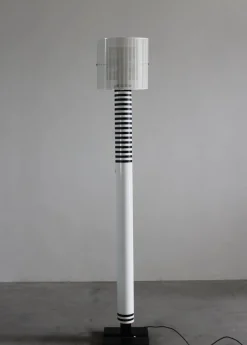 Best Pamono Shogun Floor Lamp by Mario Botta for Artemide, 1986