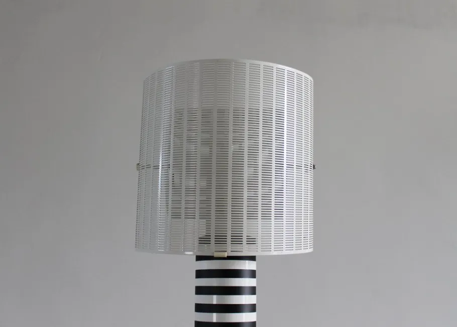 Best Pamono Shogun Floor Lamp by Mario Botta for Artemide, 1986