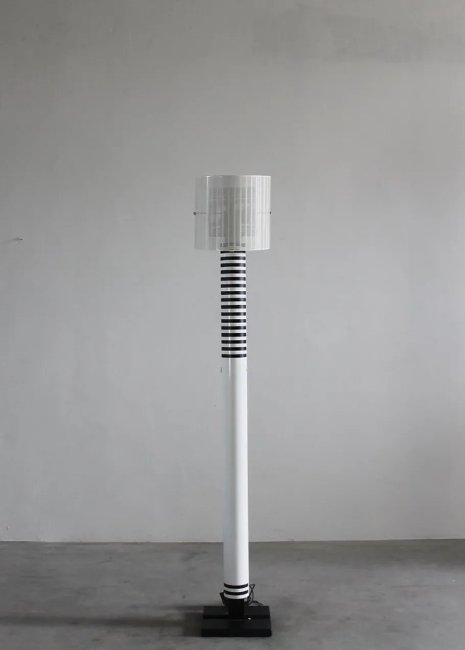 Best Pamono Shogun Floor Lamp by Mario Botta for Artemide, 1986