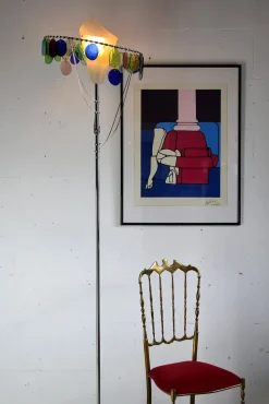 Clearance Pamono Sibari Floor Lamp by Tony Cordero for Artemide, 1990s