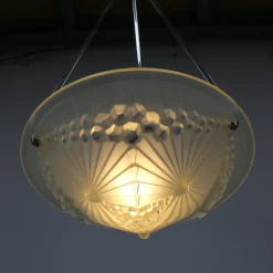 Best Pamono Signed Art Deco 1044 Lamp by Charles Schneider