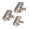 Best Pamono Silver Shogun Wall Lights by Mario Botta for Artemide, 1980s, Set of 3