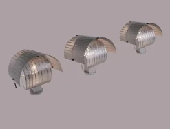 Best Pamono Silver Shogun Wall Lights by Mario Botta for Artemide, 1980s, Set of 3