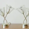 Discount Pamono Silver-Plated Bedside Lamps by Rupert Nikoll, 1960s, Set of 2