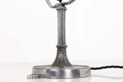 Clearance Pamono Silver-Plated Gimbal Lamp, 1890s
