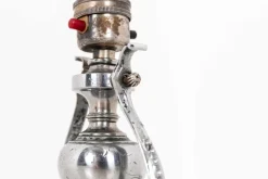 Clearance Pamono Silver-Plated Gimbal Lamp, 1890s