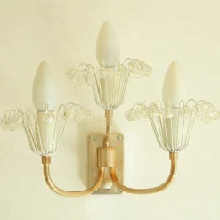 Hot Pamono Silver-Plated Wall Lights by Rupert Nikoll, 1960s, Set of 2