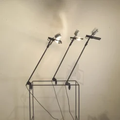 New Pamono Sintesi Desk Lamps by Ernesto Gismondi for Artemide, 1970s, Set of 3