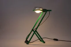 Discount Pamono Sintesi Table Lamp in Green by Ernesto Gismondi for Artemide, 1970s