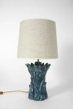 Hot Pamono Sintra Blue and White Table Lamp by Barracuda Interiors