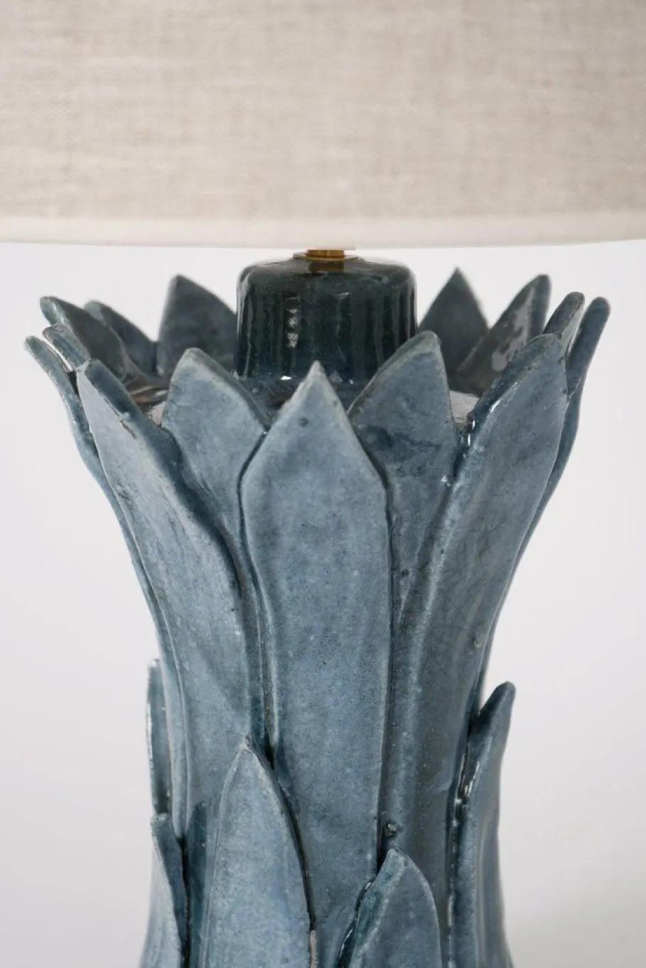 Discount Pamono Sintra Blue Table Lamp by Barracuda Interiors