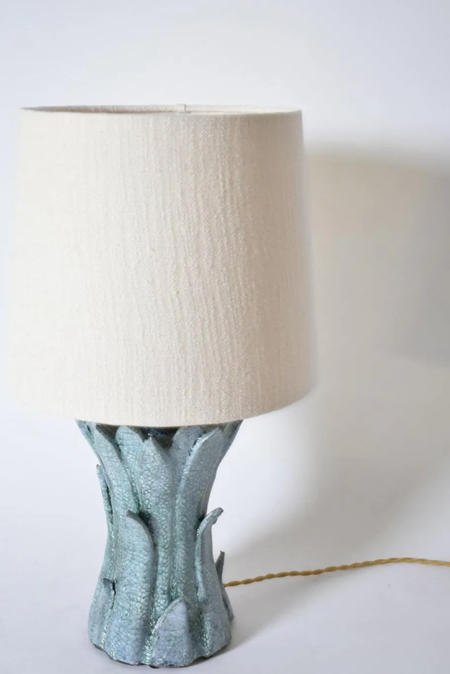 Discount Pamono Sintra Light Blue and Green Table Lamp by Barracuda Interiors