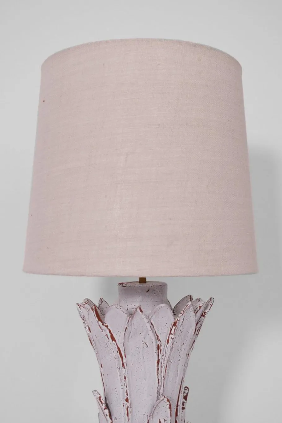 Clearance Pamono Sintra White Terracotta Lamp by Barracuda Interiors
