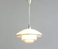 New Pamono Sistrah P4 Pendant Light by Otto Muller, 1930s