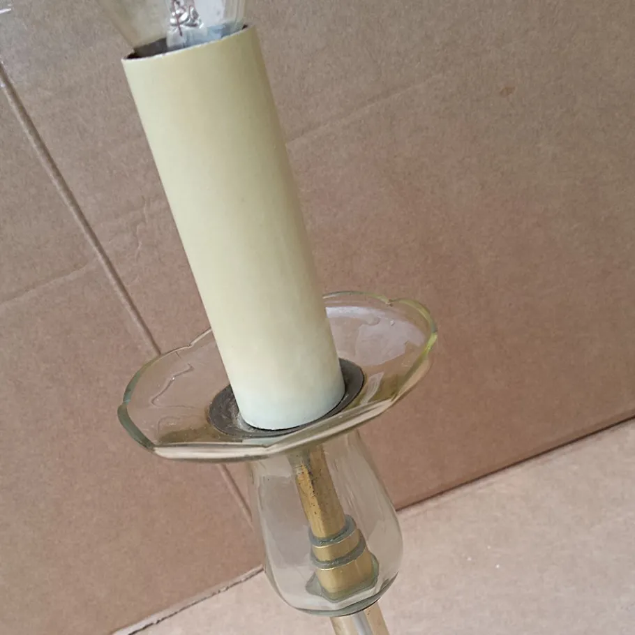 Sale Pamono Six-Arm Murano Glass Chandelier, 1960s