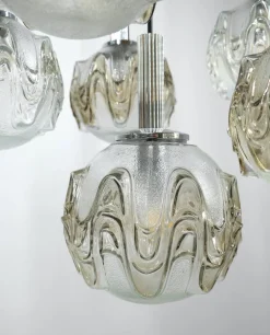 Discount Pamono Six-Light Cascade Lamp by Richard Essig, Germany, 1970s