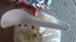 Clearance Pamono Six-Light Murano Glass Petal Chandeliers, 1970s, Set of 2