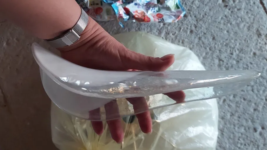 Clearance Pamono Six-Light Murano Glass Petal Chandeliers, 1970s, Set of 2