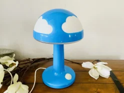New Pamono Skojig Mushroom Table Lamp with Clouds by Henrik Preutz for Ikea, 1990s