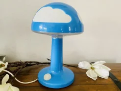 New Pamono Skojig Mushroom Table Lamp with Clouds by Henrik Preutz for Ikea, 1990s