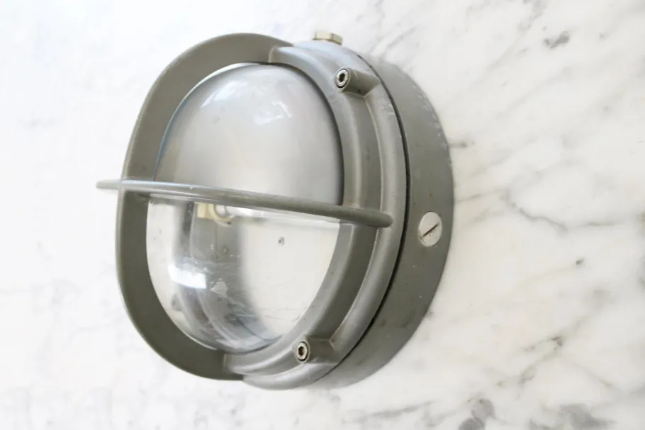 Outlet Pamono Skot Lamp Outdoor Lamp in Gray Design by Lauritz Knudsen for Louis Poulsen, 1990s