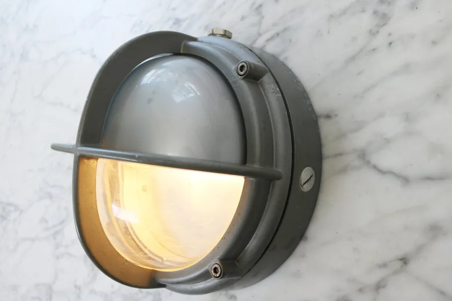 Outlet Pamono Skot Lamp Outdoor Lamp in Gray Design by Lauritz Knudsen for Louis Poulsen, 1990s