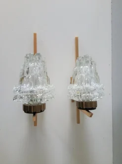 Best Pamono Skyscraper Wall Lights by Egon Hillebrand, 1960s, Set of 2