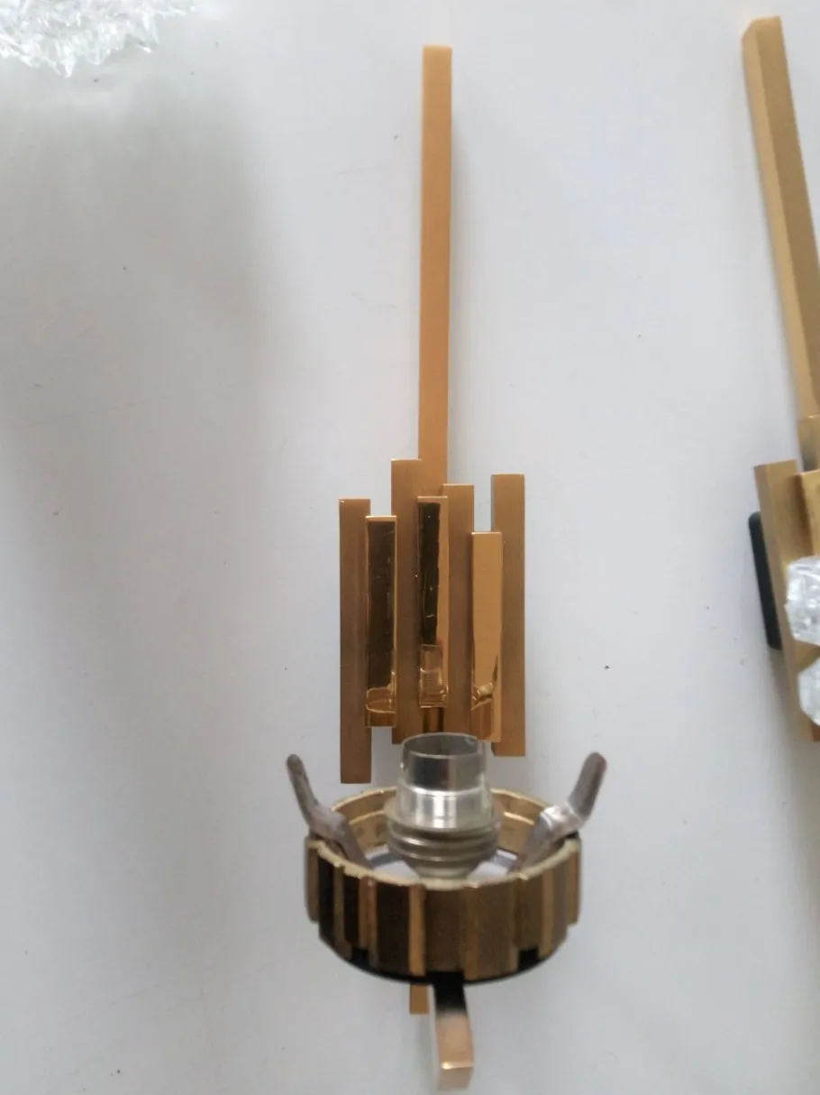 Best Pamono Skyscraper Wall Lights by Egon Hillebrand, 1960s, Set of 2