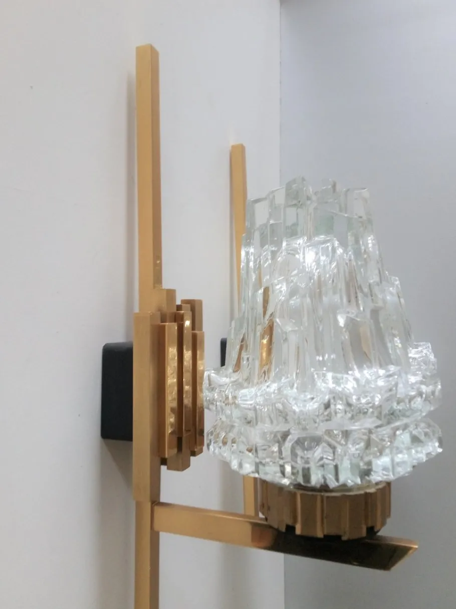 Best Pamono Skyscraper Wall Lights by Egon Hillebrand, 1960s, Set of 2