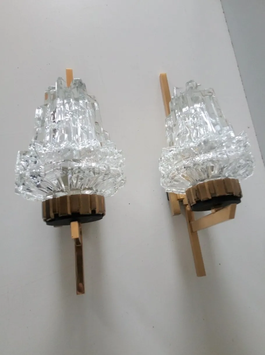 Best Pamono Skyscraper Wall Lights by Egon Hillebrand, 1960s, Set of 2