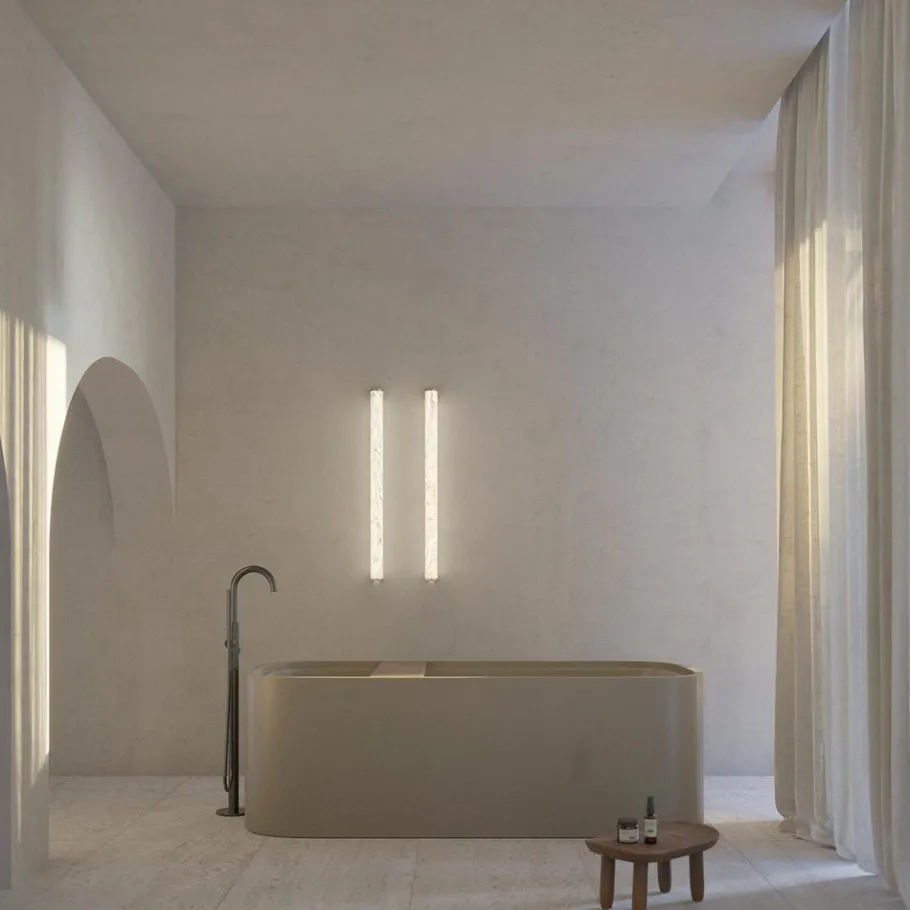 New Pamono Slim WS 96 Wall Lamp by United Alabaster