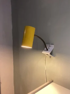 Outlet Pamono Smal Table Wall Lamp attributed to H. Th. J. A. Busquet for Hala, 1970s