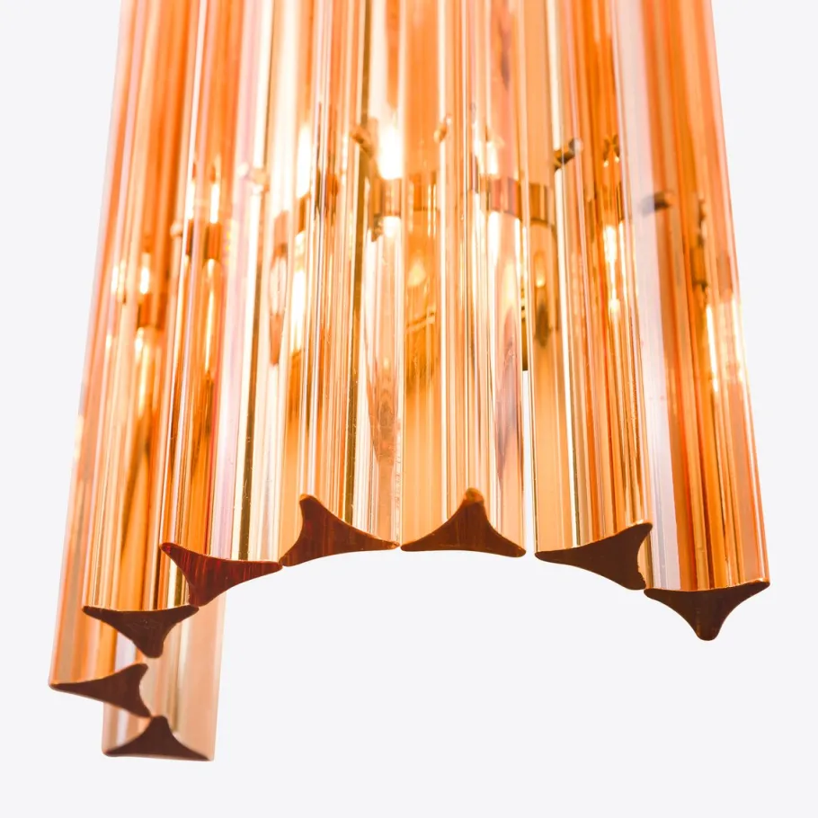 New Pamono Small Amber Amaro Wall Light from Pure White Lines