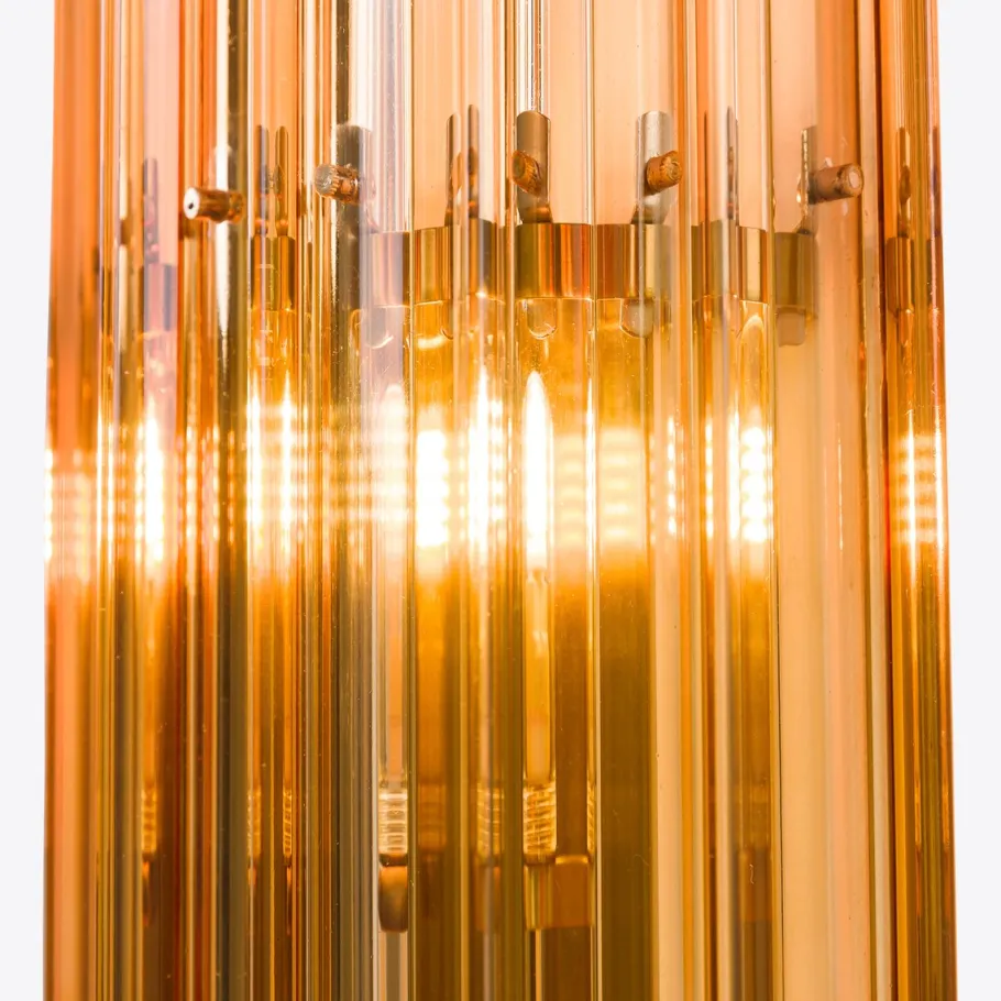 New Pamono Small Amber Amaro Wall Light from Pure White Lines