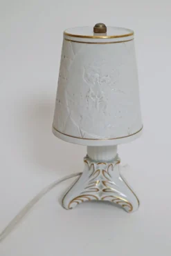 Hot Pamono Small Baroque Porcelain Lithophane Lamp by Schierholz, 1960s