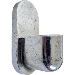 Best Pamono Small Bauhaus Chrome Wall Lamp, Czechoslovakia, 1930s