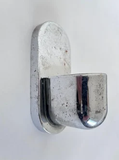 Best Pamono Small Bauhaus Chrome Wall Lamp, Czechoslovakia, 1930s