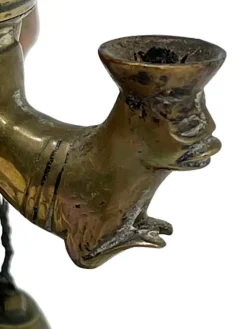 Hot Pamono Small Early 19th Century Brass Lucerne Oil Lamp