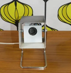 Hot Pamono Small Emperor Cube Table Lights in Anthracite Nickel-Plated from Neheim-Hüsten, 1960s