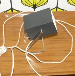 Hot Pamono Small Emperor Cube Table Lights in Anthracite Nickel-Plated from Neheim-Hüsten, 1960s