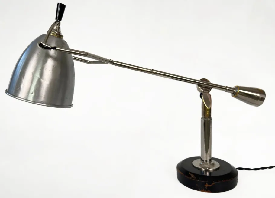 New Pamono Small Office Wall Lamp by Édouard Buquet, 1930s