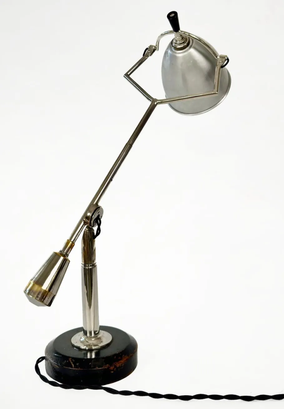 New Pamono Small Office Wall Lamp by Édouard Buquet, 1930s