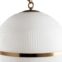 Hot Pamono Small Opaline Parisian Globe Pendant from Pure White Lines
