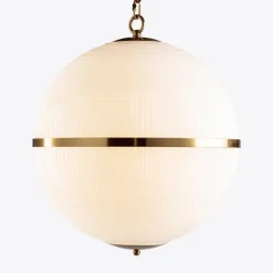 Hot Pamono Small Opaline Parisian Globe Pendant from Pure White Lines