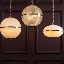 Hot Pamono Small Opaline Parisian Globe Pendant from Pure White Lines