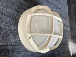 Pamono Small Outdoor Wall or Ceiling Lamp from Bega, 1980s