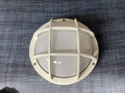 Pamono Small Outdoor Wall or Ceiling Lamp from Bega, 1980s