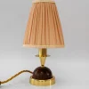 New Pamono Small Table Lamp with Fabric Shade from Rupert Nikoll, 1950s