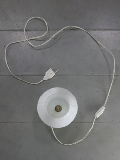 Discount Pamono Small Vintage Swirl Table Lamp in Murano Glass, 1970s